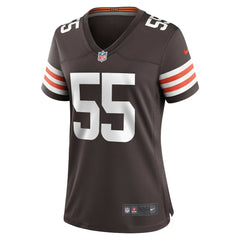NFL Ethan Pocic Cleveland Browns Women's Game Jersey - Brown