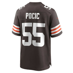 Ethan Pocic Cleveland Browns Game Jersey Brown