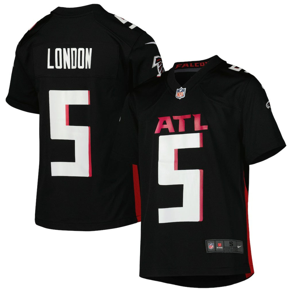 NFL Drake London Atlanta Falcons Youth Game Jersey - Black