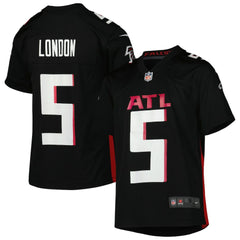 NFL Drake London Atlanta Falcons Youth Game Jersey - Black