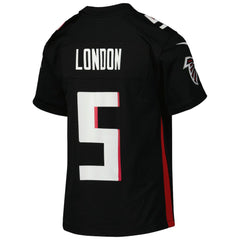 NFL Drake London Atlanta Falcons Youth Game Jersey - Black