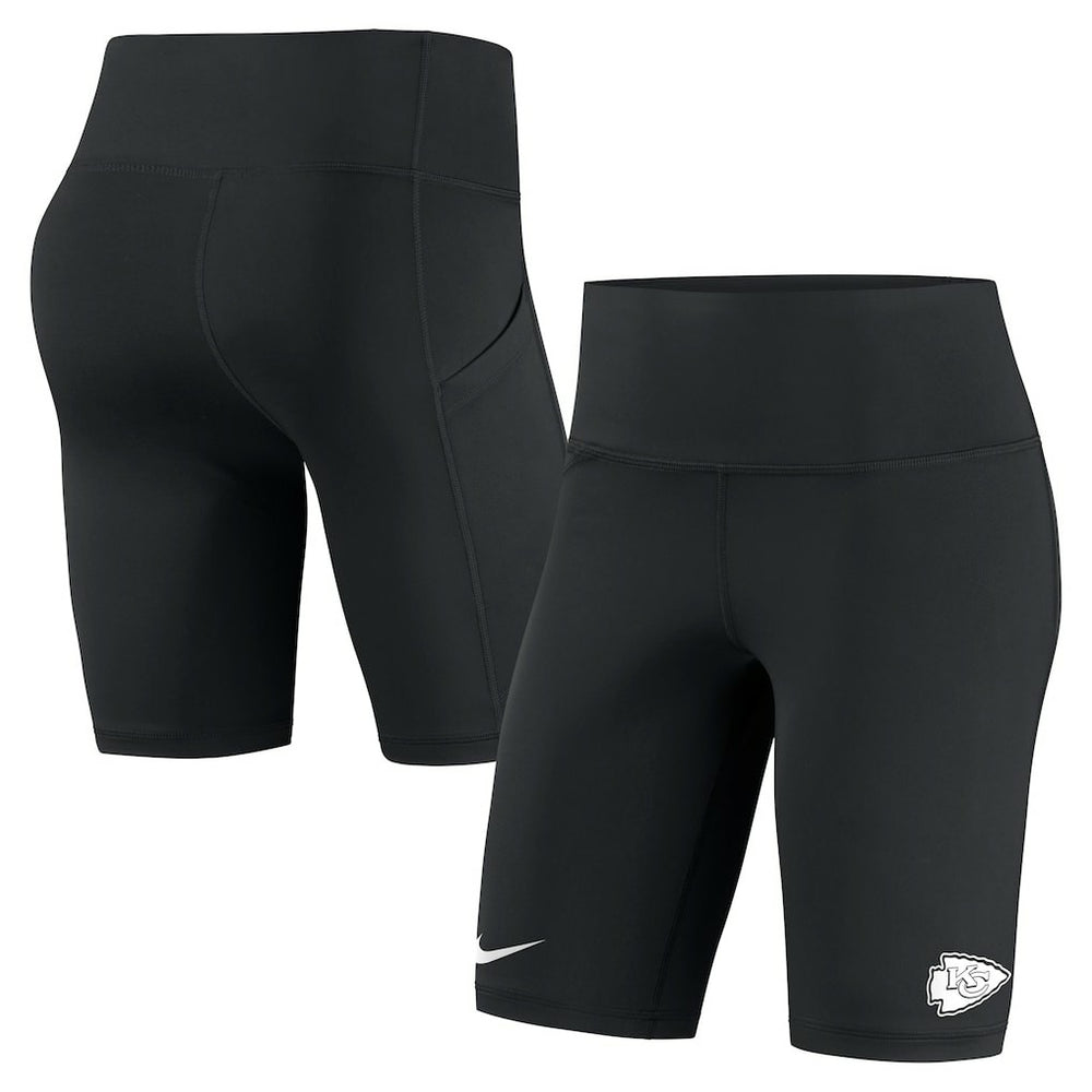 Kansas City Chiefs Women's Biker Shorts Black