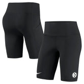 Pittsburgh Steelers Women's Biker Shorts Black