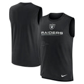 Las Vegas Raiders Muscle Trainer Tank Top Black