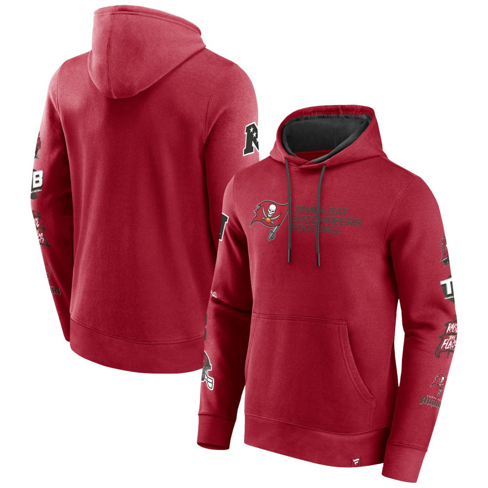 Tampa Bay Buccaneers Extra Innings Pullover Hoodie Red