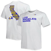 Los Angeles Rams Big & Tall Hometown Collection Hot Shot T-Shirt White