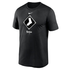 Chicago White Sox Nike City Connect Logo T-Shirt - Black T-shirts