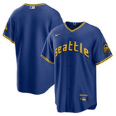 MLB Seattle Mariners Nike City Connect Replica Jersey - Royal