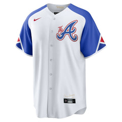 MLB Atlanta Braves Nike 2023 City Connect Replica Jersey - White