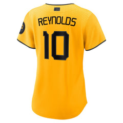MLB Bryan Reynolds Pittsburgh Pirates Nike Women's City Connect Replica Player Jersey - Gold