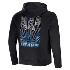 Tennessee Titans NFL x Darius Rucker Collection Rocker Full-Zip Hoodie Black
