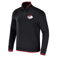 Arizona Cardinals NFL x Darius Rucker Collection Logo Quarter-Zip Top Black