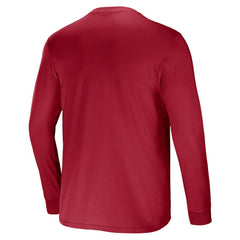 Arizona Cardinals NFL x Darius Rucker Collection Team Long Sleeve Pocket T-Shirt Cardinal