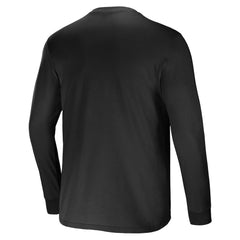 Carolina Panthers NFL x Darius Rucker Collection Team Long Sleeve Pocket T-Shirt Black