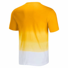 Los Angeles Rams NFL x Darius Rucker Collection Dip Dye Pocket T-Shirt Gold/White