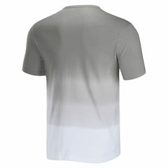 Las Vegas Raiders NFL x Darius Rucker Collection Dip Dye Pocket T-Shirt Silver/White