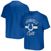 Indianapolis Colts NFL x Darius Rucker Collection Stripe T-Shirt Royal