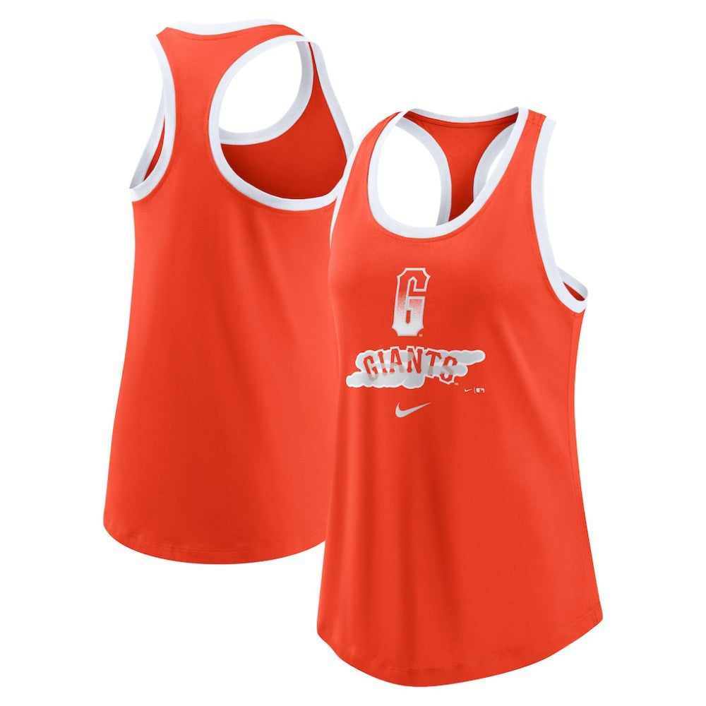San Francisco Giants Nike Women's City Connect Tri-Blend Tank Top - Orange Tanks