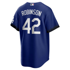 MLB Jackie Robinson Los Angeles Dodgers Nike City Connect Replica Player Jersey - Royal