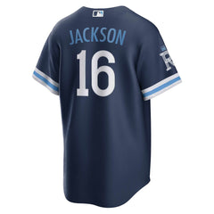 MLB Bo Jackson Kansas City Royals Nike City Connect Replica Player Jersey - Navy