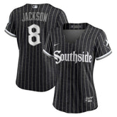 MLB Bo Jackson Chicago White Sox Nike Women's City Connect Replica Player Jersey - Black