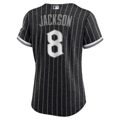 MLB Bo Jackson Chicago White Sox Nike Women's City Connect Replica Player Jersey - Black
