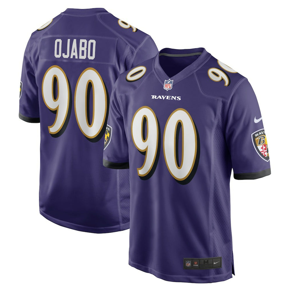 NFL David Ojabo Baltimore Ravens Player Game Jersey - Purple