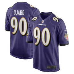 NFL David Ojabo Baltimore Ravens Player Game Jersey - Purple