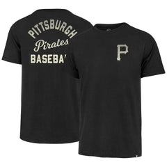 Pittsburgh Pirates '47 Turn Back Franklin T-Shirt - Black T-shirts