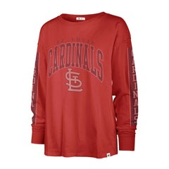 St. Louis Cardinals '47 Women's Statement Long Sleeve T-Shirt - Red T-shirts