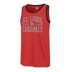 St. Louis Cardinals '47 Winger Franklin Tank Top - Red Tanks