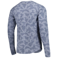 Seattle Seahawks MSX by Michael Strahan Performance Camo Long Sleeve T-Shirt College Navy