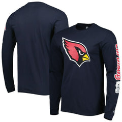 Arizona Cardinals Starter Halftime Long Sleeve T-Shirt Navy