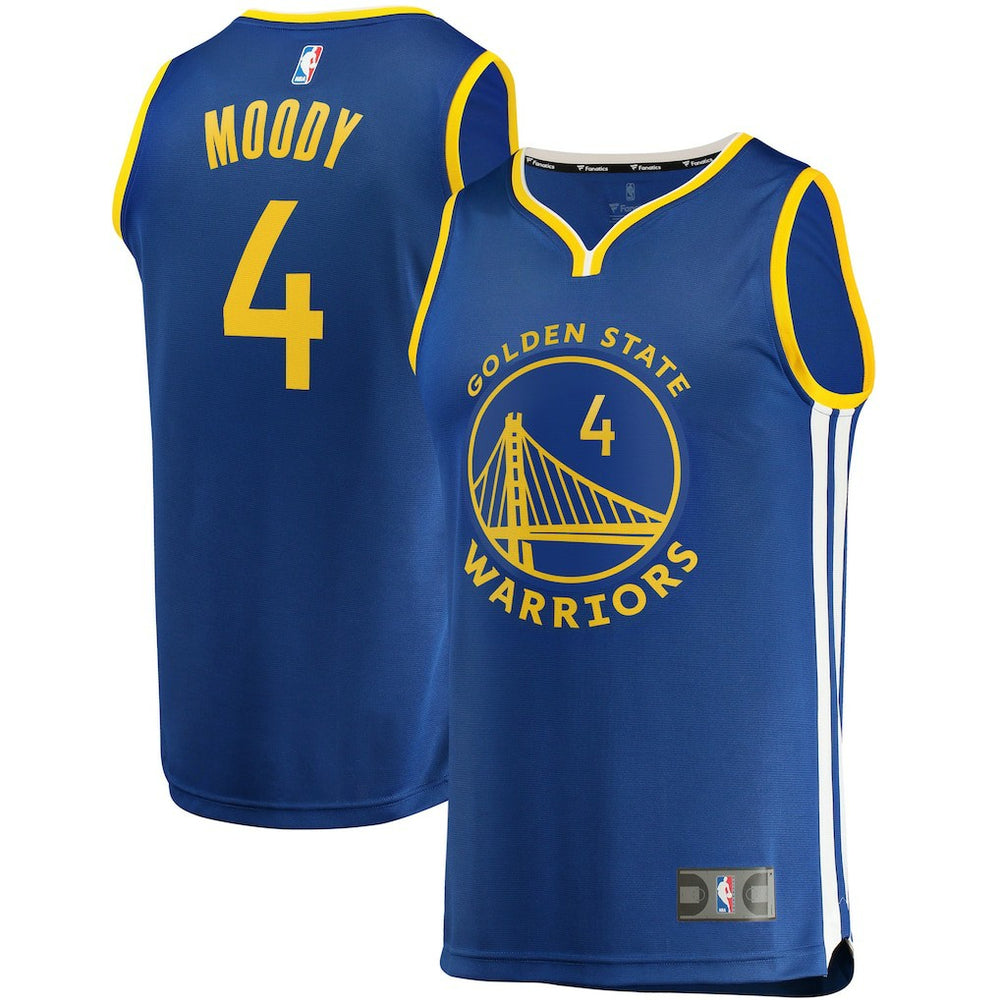 NBA Moses Moody Golden State Warriors Fast Break Replica Jersey sale - Icon Editi- Royal