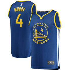 NBA Moses Moody Golden State Warriors Fast Break Replica Jersey sale - Icon Editi- Royal