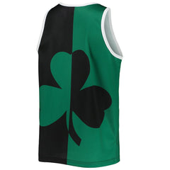 Larry Bird Boston Celtics Sublimated Player Tank Top Kelly Green/Black