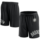 Brooklyn Nets Free Throw Mesh Shorts Black