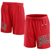 Chicago Bulls Free Throw Mesh Shorts Red