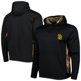 San Diego Padres Dunbrooke Ranger Pullover Hoodie - Black/Camo Hoodies