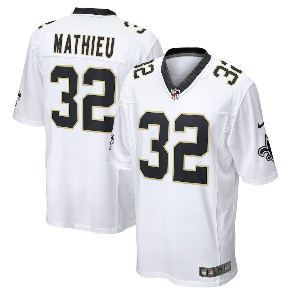 NFL Tyrann Mathieu New Orleans Saints Game Jersey - White