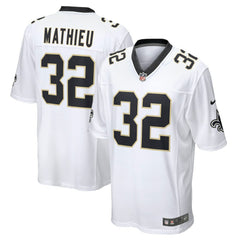 NFL Tyrann Mathieu New Orleans Saints Game Jersey - White