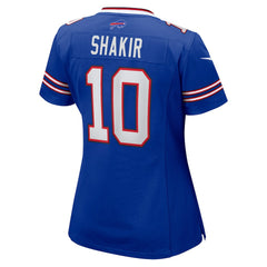 NFL Khalil Shakir Buffalo Bills Women's Game Jersey - Royal