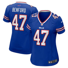 NFL Christian Benford Buffalo Bills Women's Game Jersey - Royal