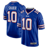 NFL Khalil Shakir Buffalo Bills Game Jersey - Royal