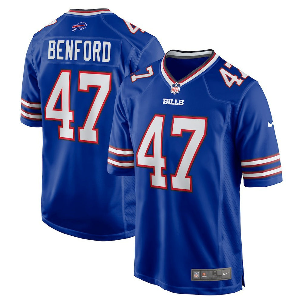 NFL Christian Benford Buffalo Bills Game Jersey - Royal