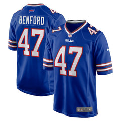 NFL Christian Benford Buffalo Bills Game Jersey - Royal