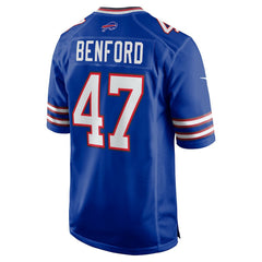 NFL Christian Benford Buffalo Bills Game Jersey - Royal