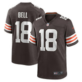 NFL David Bell Cleveland Browns Game Jersey - Brown
