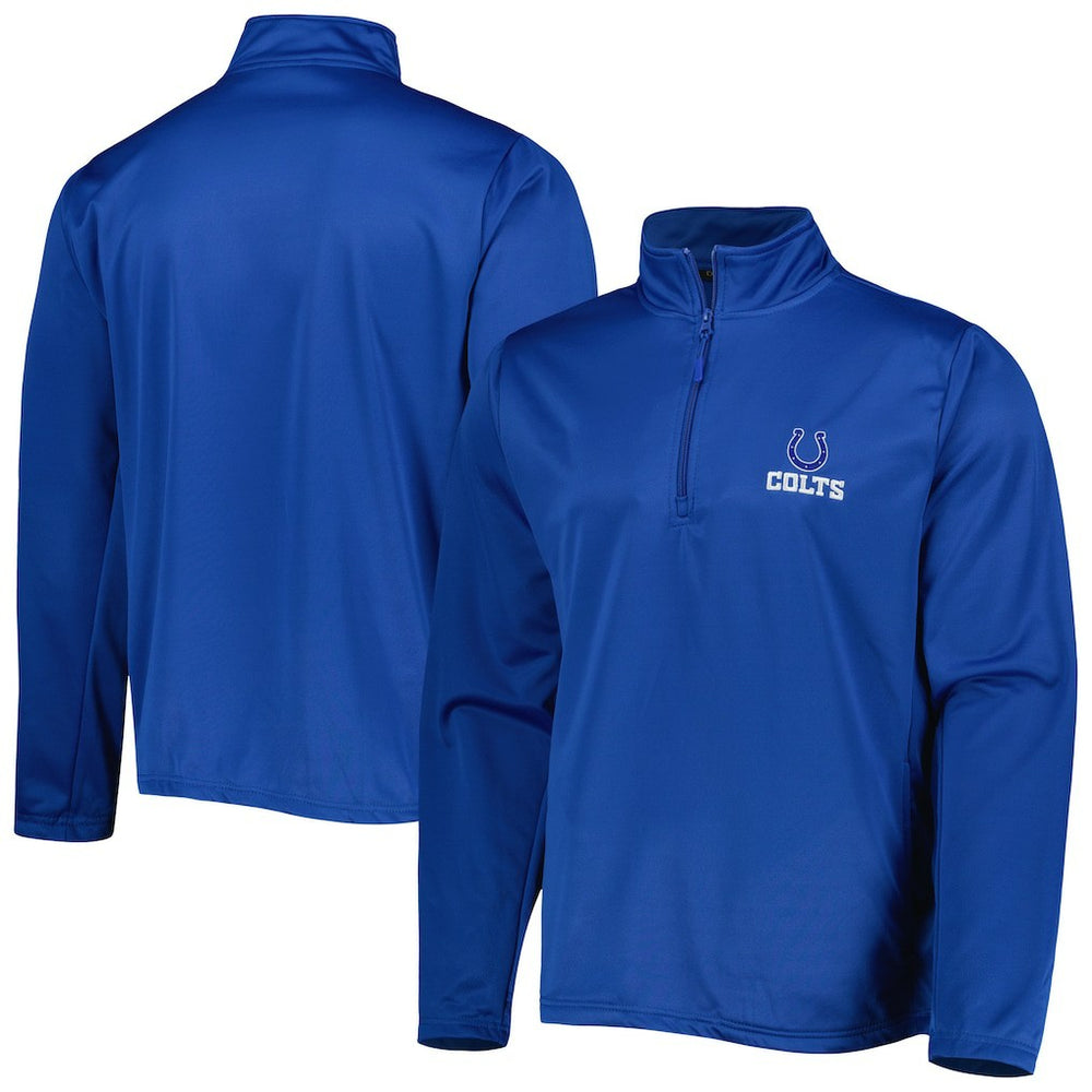Indianapolis Colts Dunbrooke All-Star Tech Quarter-Zip Top Royal