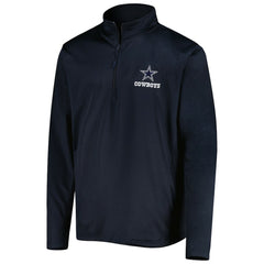 Dallas Cowboys Dunbrooke All-Star Tech Quarter-Zip Top Navy